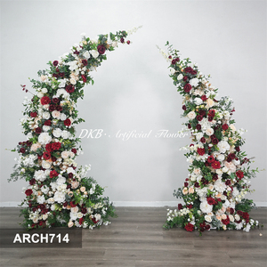 DKB Wholesale Handmade <b>Flower</b> Decoration Wedding Wild <b>Flower</b> Arch Colorful Artificial <b>Flower</b> Arch for Wedding Decor - Product Image 3