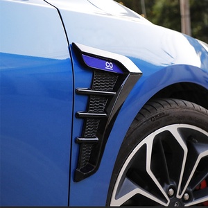 Decalcomania laterale Auto TPU distintivo in resina 3D emblema Auto esterno decorativo universale copri parafango Auto - Product Image 2