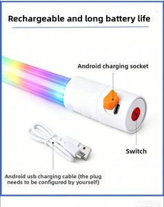 Tubo de Luz RGB Recargable por USB con Cientos de Modos y Control Remoto IR - Product Image 6