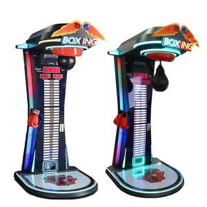 Machine d'essai de puissance de boxe commerciale jeu de mesure de grande Force fort marteau Champion Z Supremacy Machine 1 an anglais - Product Image 1