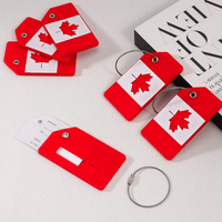 Lot de porte-étiquettes de bagage en silicone personnalisables en gros – Cadeau promotionnel d'entreprise, identificateur de valise, essentiel pour les vacances