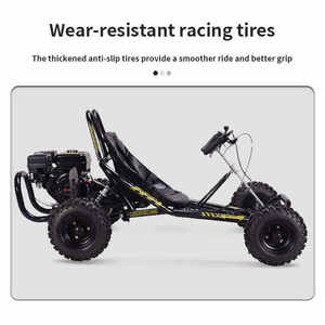 <span class=keywords><strong>Kart</strong></span> de course tout-terrain à essence haute performance <span class=keywords><strong>4</strong></span> <span class=keywords><strong>temps</strong></span> 212CC, vitesse maximale de 60 km/h, charge utile de 110 kg, utilisation en extérieur - Product Image 3