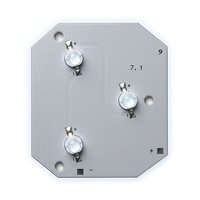 Carte de circuit imprimé en aluminium personnalisée avec LED et substrat thermique pour spots et downlights de plafond