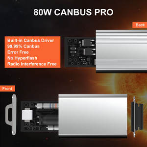 Auto coche Led faro 12V 24V 160W sol diseño H7 6000K 3570 CSP H11 9006 9005 <span class=keywords><strong>precio</strong></span> de fábrica Led faros bombilla - Product Image 5