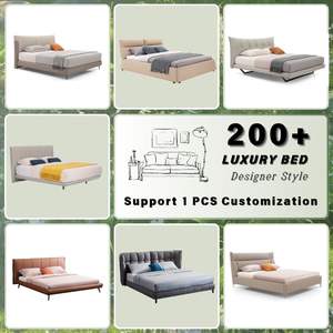 Juego de Cama King-Size OKF Luxury <span class=keywords><strong>2026</strong></span> con Marco Rosa Moderno y Suave, Diseño Minimalista y Espacio de Almacenamiento para Dormitorio, Camas Económicas - Product Image 5