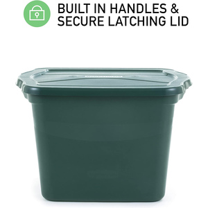 High Quality Large Capacity PP Plastic Storage Boxes with Lids & <b>Wheels</b> for Closet Clothes & Toys Organization - Product Image 4