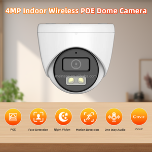 OEM Wholesale Full Color Night Vision Indoor POE Video Network CCTV Dome <strong>IP</strong> <strong>Camera</strong> 4MP 2K Home Security CCTV POE <strong>IP</strong> <strong>Camera</strong> - Product Image 2