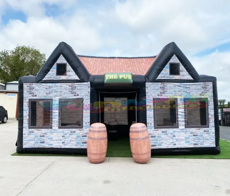 Tente de bar gonflable, en forme de dôme, Portable, pour pub d'oiseaux, fête,