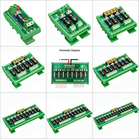 Carte de bornier de fusible de distribution de fusible de 8 canaux avec le commutateur pour le bornier de fusible d'alimentation avec l'indicateur de LED