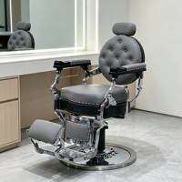 Mobilier de salon sur mesure, nouveau design, chaise de barbier hydraulique pour coiffeur