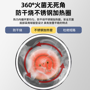 Esterilizador a Vapor Portátil Binjiang YX 18LM, Control Digital Vertical, Uso en Laboratorio, Capacidad de 18 a 150 Litros - Product Image 5