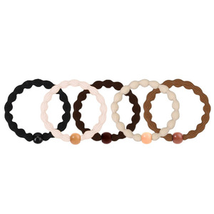 Coletero Negro con Bola Redonda para Niñas, Precio <span class=keywords><strong>de</strong></span> Fábrica al por Mayor, Coletero Sencillo - Product Image 4