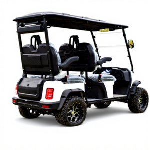 通彩实惠俱乐部2 4 6座中国制造销售72v锂定制舒适4座电动高尔夫球车 - Product Image 1