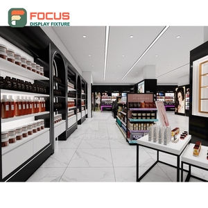 Meuble de Présentation en Verre Trempé pour Boutique de Cosmétiques – Design Amélioré – Fournisseur pour Magasins de Cosmétiques - Product Image 1