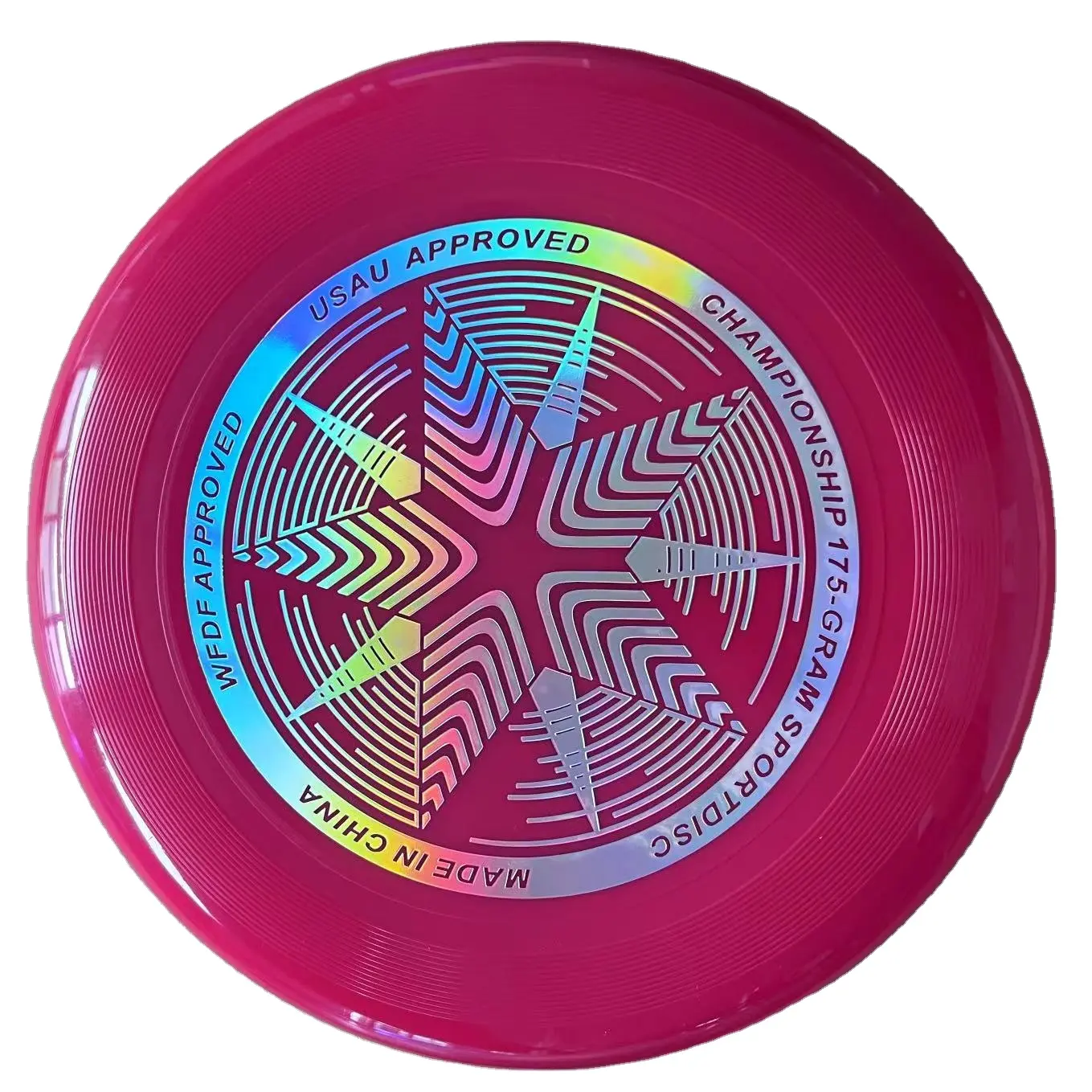 X-UFO Ultimate Frisbee factory Hot Selling Training Flying Disc Soft Plastic Championship Team Outdoor customize 175g Frisbee
