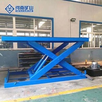 Plateforme élévatrice à ciseaux fixe de type SJG, 4m, 6m, 8m, électrique, 2t, en promotion