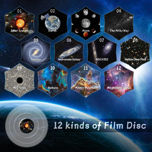 Planetarium Projector <strong>Light</strong> <strong>Globe</strong> <strong>Rotating</strong> Dynamic Atmosphere Galaxy Projector Bedroom Dream Universe Laser Projector Lamp - Product Image 3