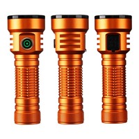 Aluminum 8 LED High-brightness Strong Light Flashlight Outdoor Long-range Fixed-focus Rechargeable Multifunctional Torch Light