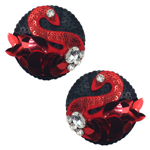 Pezoneras de Silicona para el Día de San Valentín con Decoración de Diamantes, Diseño de Cisne, para un Uso Íntimo y Encantador - Product Image 6
