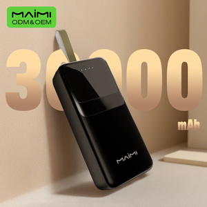Maimi Powerbank à charge rapide 30000mAh PD22.5W Type-C Chargeur portable Design compact <span class=keywords><strong>Batterie</strong></span> externe pour smartphones - Product Image 1