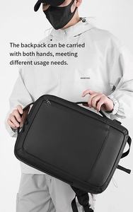 अत्यधिक व्यावहारिक ब्लैक बिजनेस बैकपैक शुरू करने के लिए यूएसबी चार्जिंग पोर्ट कुशल के साथ अत्यधिक व्यावहारिक ब्लैक बिजनेस बैकपैक - Product Image 4