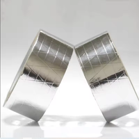 Ruban adhésif en aluminium renforcé de fibre de verre à mailles de 3 mm, taille personnalisable, simple face, largeur 48 mm, longueur 10 m, adhésif acrylique thermofusible