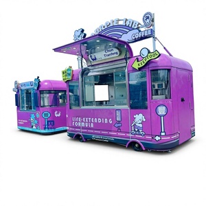 Chiosco Mobile Multifunzionale per Mercato Notturno, Punto Turistico, Strada Commerciale, Carretto per Snack, Bar e Tè - Product Image 1