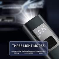 Mini-dispositif de gonflage numérique avec manomètre, 6000mAh, pour voiture, moteur, lit pneumatique