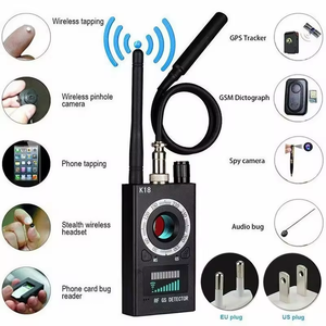 K18 Multi-function Camera <strong>Detector</strong> GSM Audio <strong>Bug</strong> Finder 1MHz-6.5GHz <strong>GPS</strong> Wireless Signal RF Tracker <strong>Detector</strong> - Product Image 4