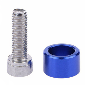 9 pièces Rondelles de pare-chocs M8 en aluminium DIN pour vis de collecteur <span class=keywords><strong>d</strong></span>'admission <span class=keywords><strong>d</strong></span>'air des séries Civic B/<span class=keywords><strong>D</strong></span>/<span class=keywords><strong>K</strong></span>, accessoires de joint <span class=keywords><strong>d</strong></span>écoratif S-J - Product Image 2