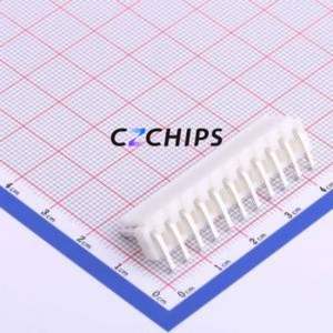 HX39601-11WAP Wire-to-Board Pin Header Bent Lead Through Hole,P=3.96mm Connector 1x11P 3.96mm Right Angle Insert VH - Product Image 2