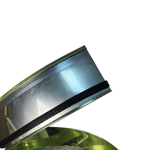 7cm Espelho Prata Alumínio Bobinas com <span class=keywords><strong>PVC</strong></span> Guarnição Cap Letter Form Trim Canal Bending Processing Service Incluído - Product Image 1