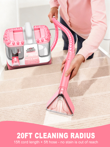 Aspiradora Eléctrica Multiusos para Tapicería, Limpiador <span class=keywords><strong>de</strong></span> Manchas Húmedo/Seco para Alfombras, Sofás, Asientos <span class=keywords><strong>de</strong></span> <span class=keywords><strong>Auto</strong></span>, Colchones y Orina <span class=keywords><strong>de</strong></span> Mascotas - Product Image 3