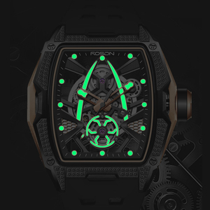 Reloj mecánico automático OEM de negocios populares de lujo de marca superior, relojes de pulsera para hombres - Product Image 5