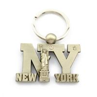 Porte-clés en métal souvenir de dessin animé, logo vintage, moulage sous pression, éléphant d'anime, alliage de zinc, porte-clés personnalisé, cadeau promotionnel, porte-clés 3D