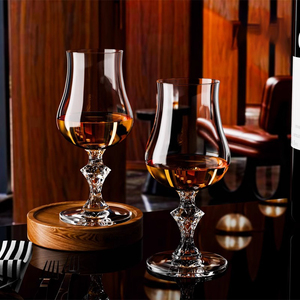 Copa de whisky de cristal estilo <span class=keywords><strong>Macallan</strong></span>, cristal de nariz sin plomo hecho a mano, copa de degustación de whisky profesional con logotipo personalizado - Product Image 2