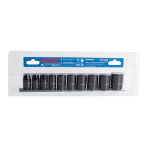 Jeu de douilles à chocs profondes métriques FIXTEC, 10 pièces, 1/2 pouce, prix usine, FHS031310M/FHS031310S, FHS031310 - Product Image 4