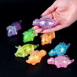 JO TOYS Stress Relieve Maltose Decompression Squeeze <b>Fidget</b> Sensory Toys Soft TPR Squishy Squeeze Mini Dinosaur Slow Rising Toy - Product Image 4