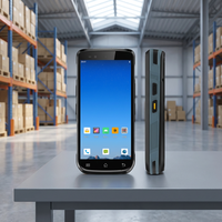 Lecteur de codes-barres PDA Android avec certification CE FCC RoHS, résistant aux chutes de 1,5 m, étanche IP67, lecture 1D/2D, lecteur RFID UHF, en stock