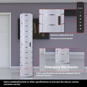 Armoire à chaussures en métal intelligente Base agrandie Désinfection et stérilisation Étagère à chaussures <span class=keywords><strong>rotative</strong></span> pour l'entrée de la maison - Product Image 2