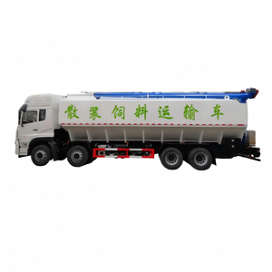 Camión Dongfeng <span class=keywords><strong>de</strong></span> 40m³ para Transporte <span class=keywords><strong>de</strong></span> Alimentos a Granel 8x4, Camión Cisterna para Entrega <span class=keywords><strong>de</strong></span> Alimentos para Animales - Product Image 4