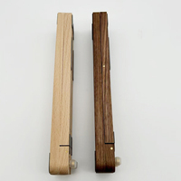 Support pliable pour ordinateur portable en bois de chêne peint, écologique, avec refroidissement vertical et rehausseur de bureau – Noël et Thanksgiving