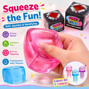 Jouet sensoriel anti-stress en forme de pieuvre en gelée, jouet à main pour enfants, animal marin, vente en gros OEM/ODM - Product Image 3