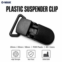 Boucle à dégagement latéral en plastique POM haute résistance, clip de sangle réglable pour sac à dos, bagage, largeur intérieure 20mm 25mm 38mm, noir