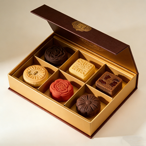 Gold <b>Card</b> Macaron Biscuit <b>Folders</b> Recyclable Durable Divided Coated Paper Sugar Insert 4/6 Holes Glossy/Laminated Matt/Laminated - Product Image 2