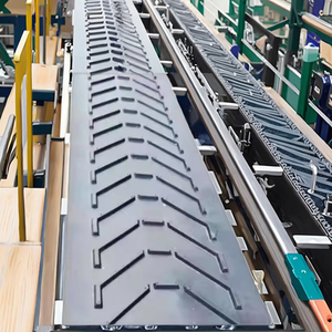 Ep630/4 1000mm chiều rộng C15 Chevron mô hình băng tải cao su điều kiện mới điều chỉnh tốc độ sản phẩm - Product Image 1