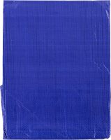 Bâche en PE tissée à grille bleu roi 6'x8' 10'x12' 12'x20' 20'x30' imperméable, résistante aux UV et anti-déchirure pour la protection des charges de camions lourds