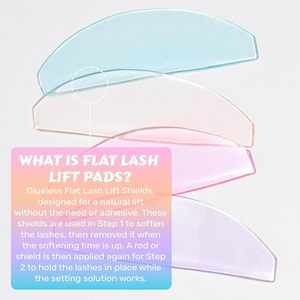 Tiges de rehaussement de cils en silicone super douces et réutilisables, outils de rehaussement rapide sans colle, pour permanente et laminage des cils - Product Image 3