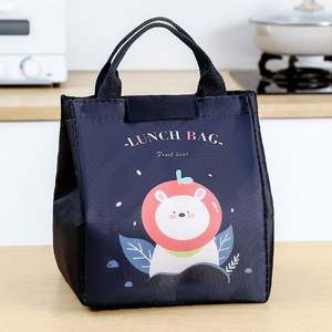Bolsa Térmica Personalizada para Uso Diario, Nueva Bolsa de Almuerzo Aislada con Diseño de Dibujos Animados para Picnic, Viajes y Conservación de Alimentos - Product Image 3