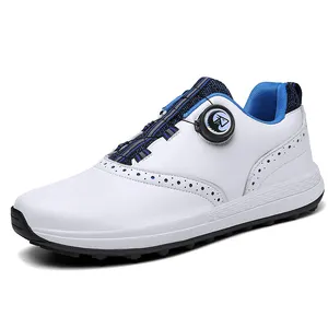 FREE SAMPLE Waterproof Golf Shoes Men Professional Golf Sneakers Light Weight Walking Footwears Outdoor